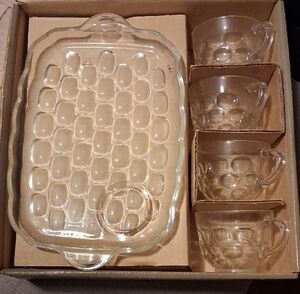 Crystal Clear Glass Serveware Set